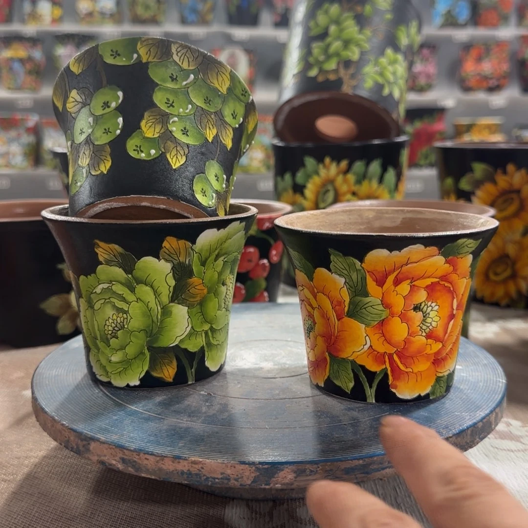 陶瓷花盆陶瓷花盆