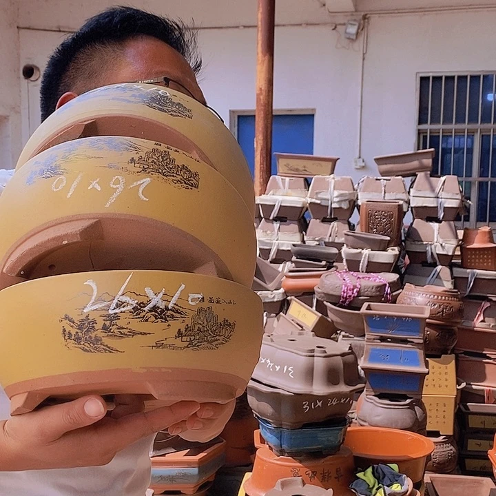 紫砂花盆宜兴紫砂