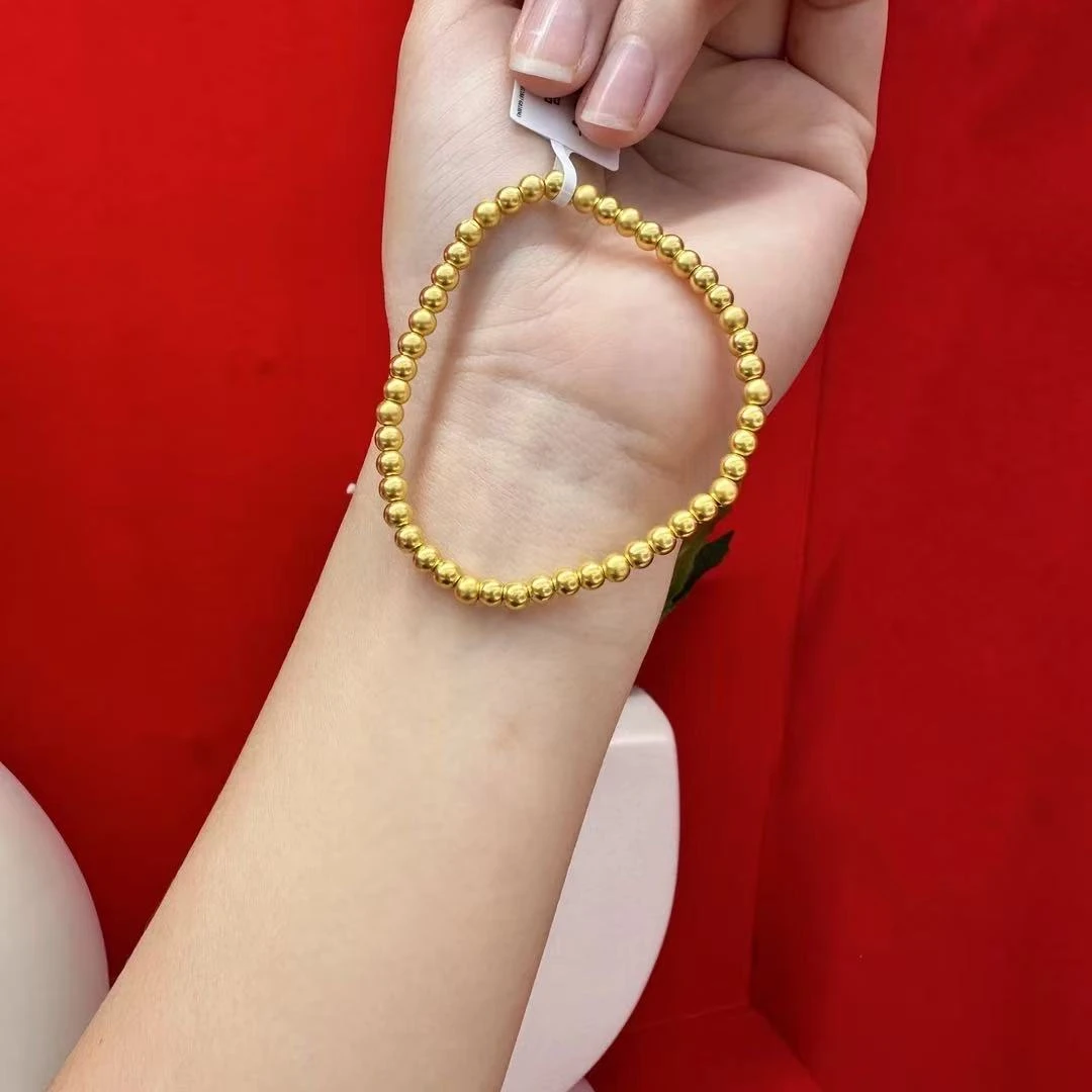 【思思精选】足金999 卡4满串 CP 添金纳福