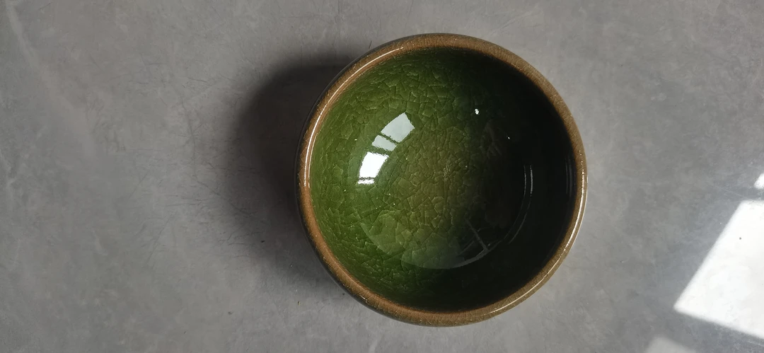 遇水化冰建盏手握杯