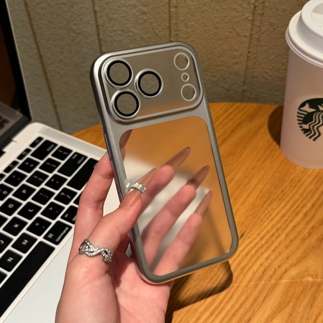 飞虎胜磨砂电镀自带镜头膜适用苹果17手机壳iPhone1615小米17高级