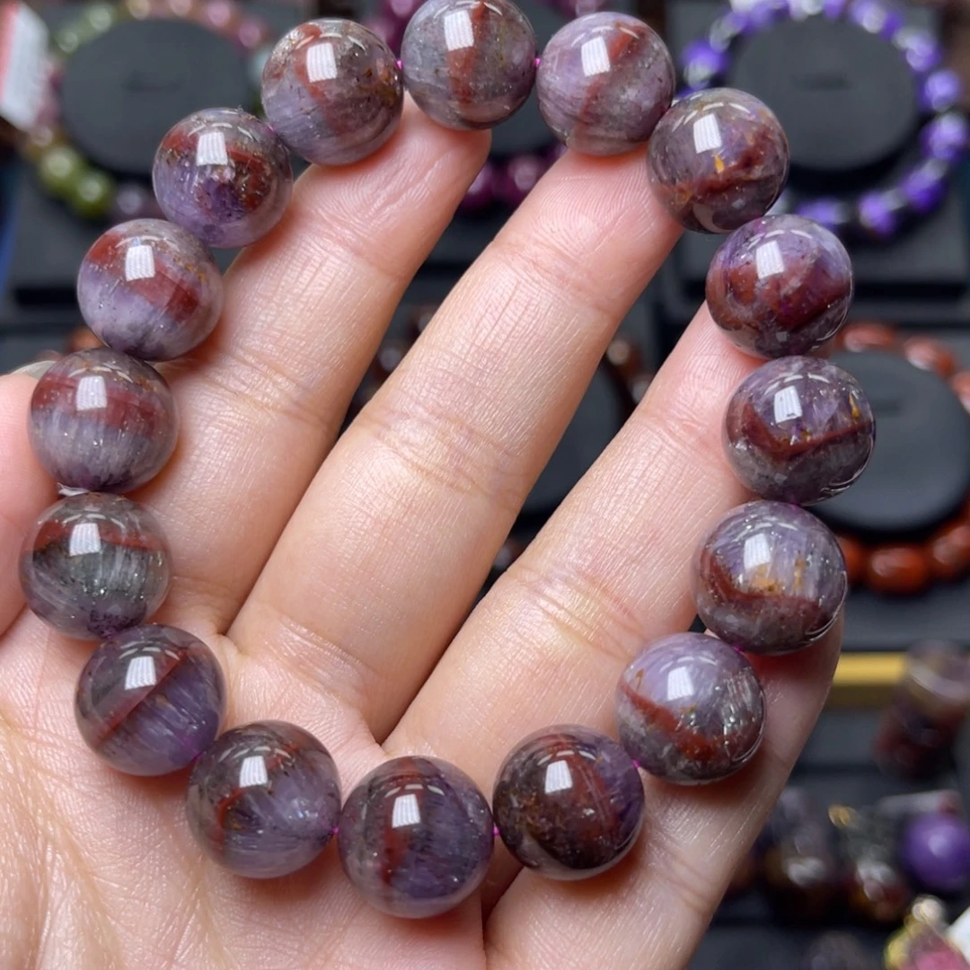 手链未镶嵌水晶极光四色单圈13mm