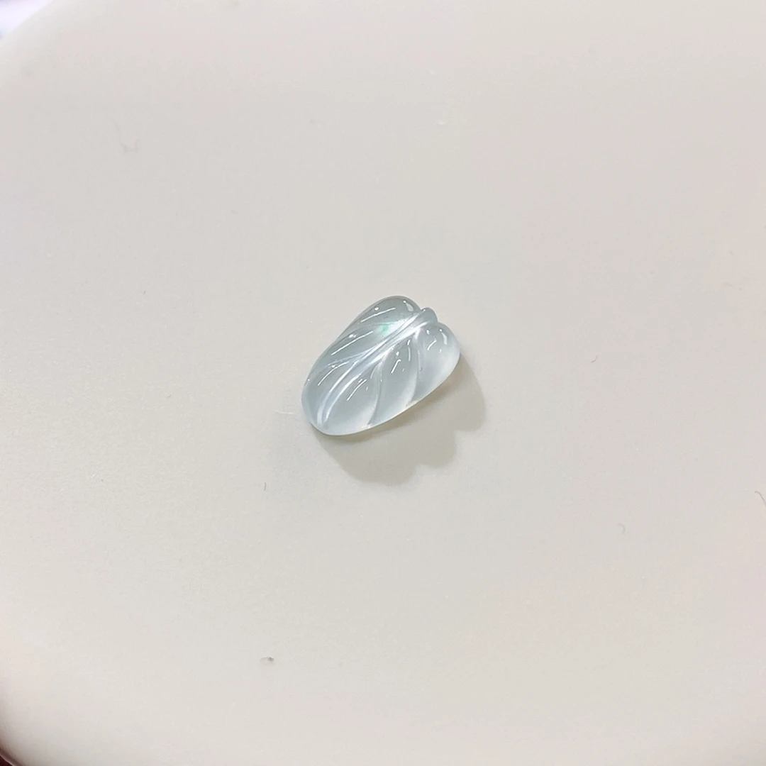 翡翠裸石冰玻叶子