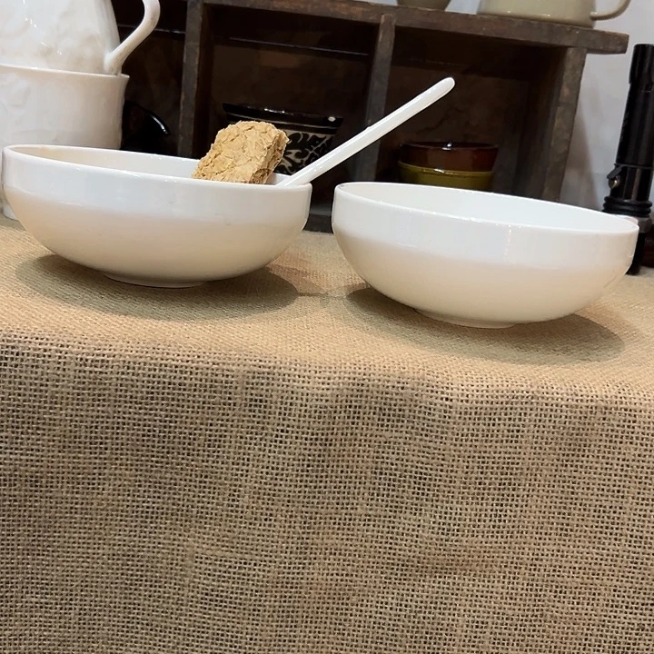 库外贸尾单窝窝碗一对微瑕