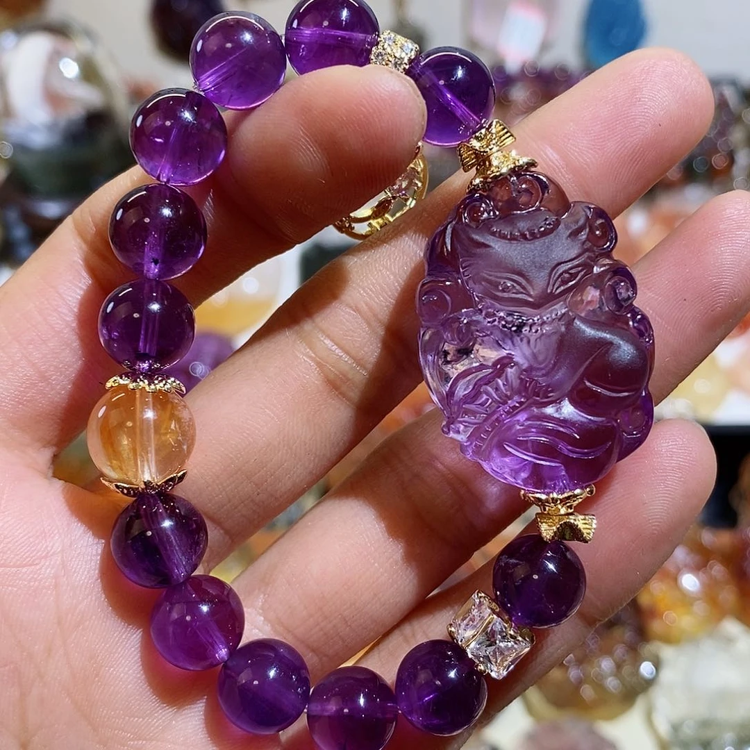 水晶颈饰未镶嵌A***辰手串