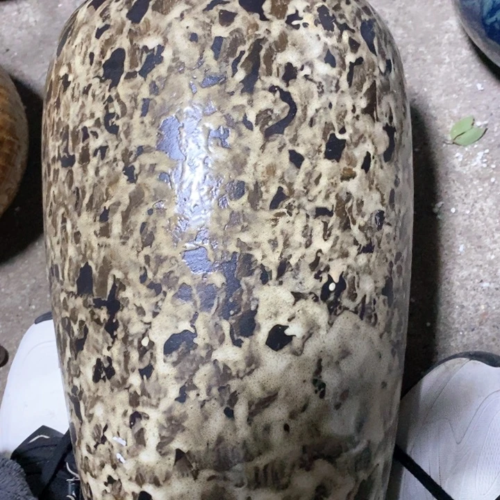 紫砂花盆高约33口约18