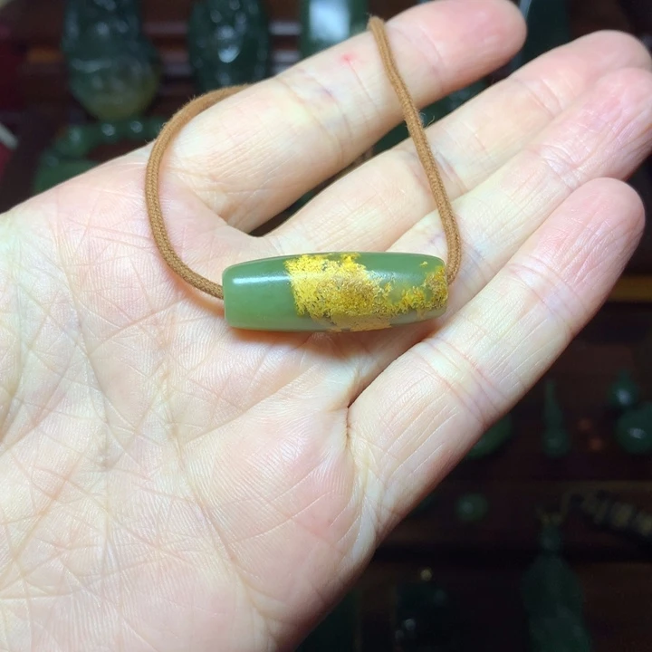 岫岩河磨玉（透闪石质玉）未镶嵌挂件