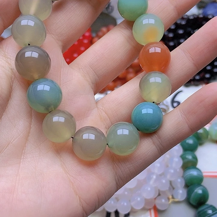 【闪购商品】未镶嵌玛瑙/玉髓珠宝半成品遥*