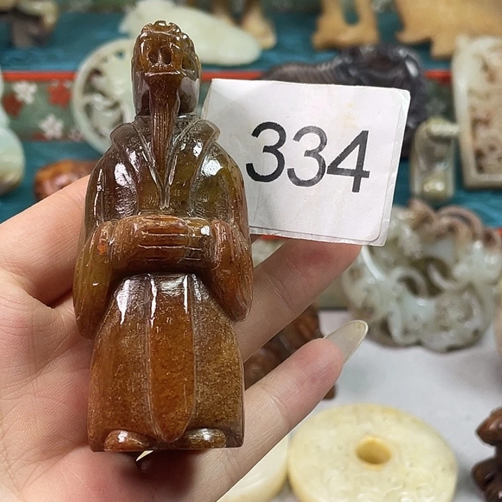 和田玉（糖玉）未镶嵌挂件