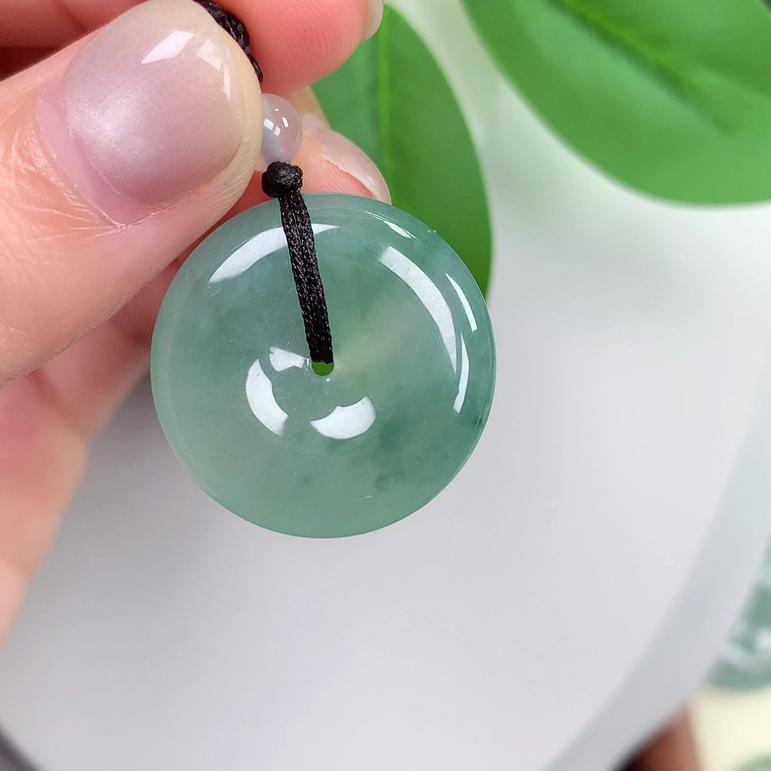 颈饰未镶嵌翡翠30/24-5.8mm