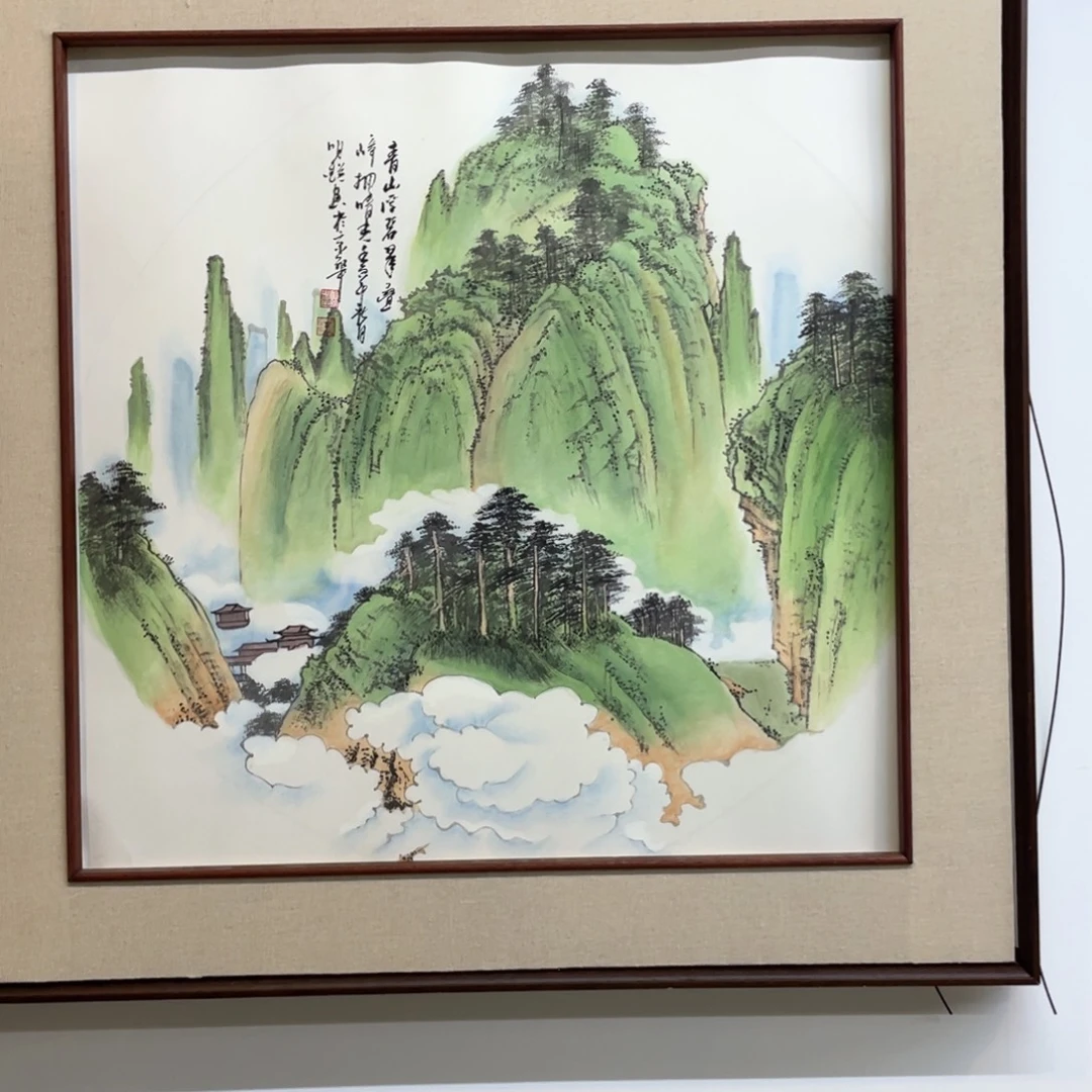 国画手绘国画，精品山水