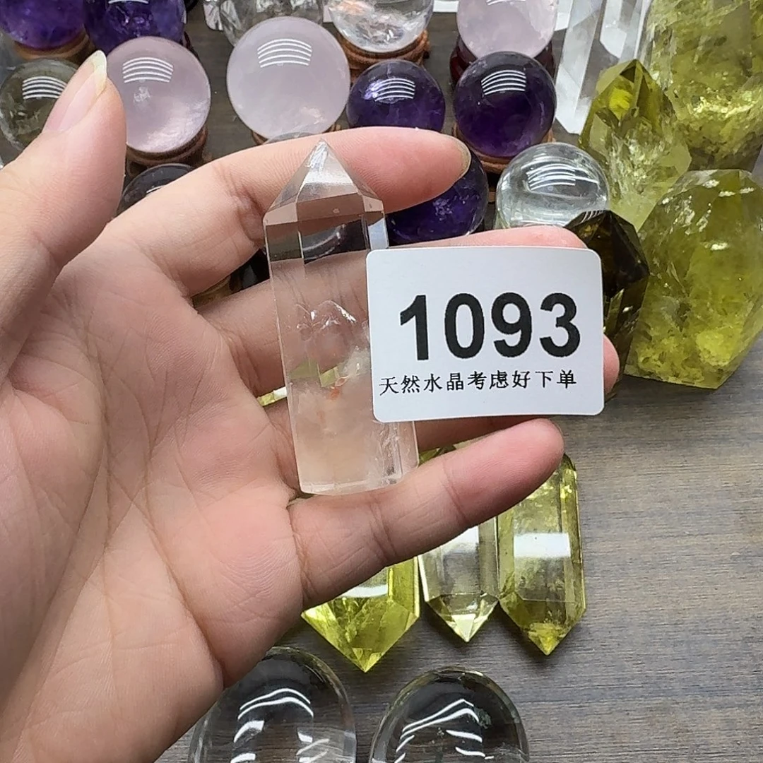 未镶嵌水晶珠宝半成品