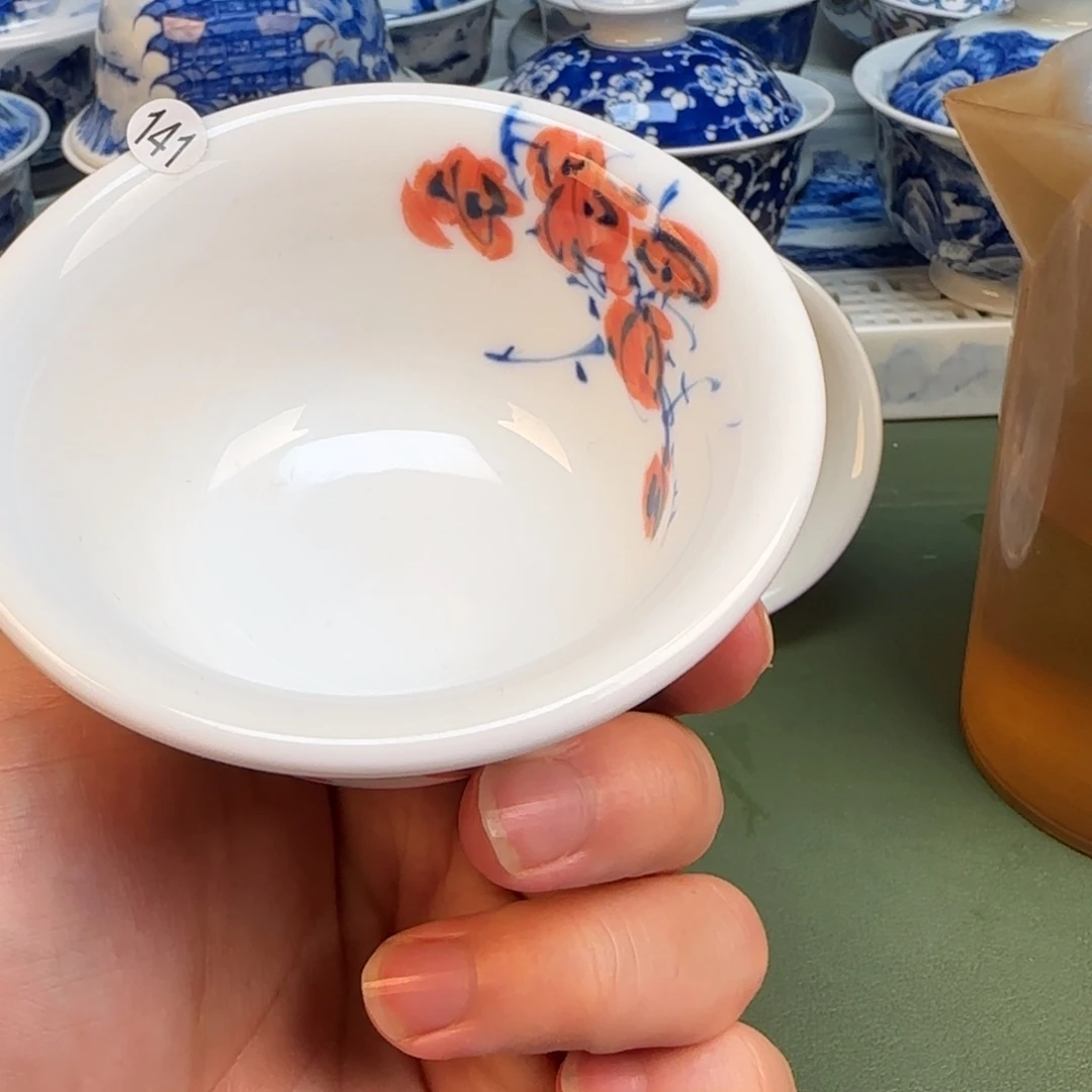 彦祖纯手工手绘茶具141