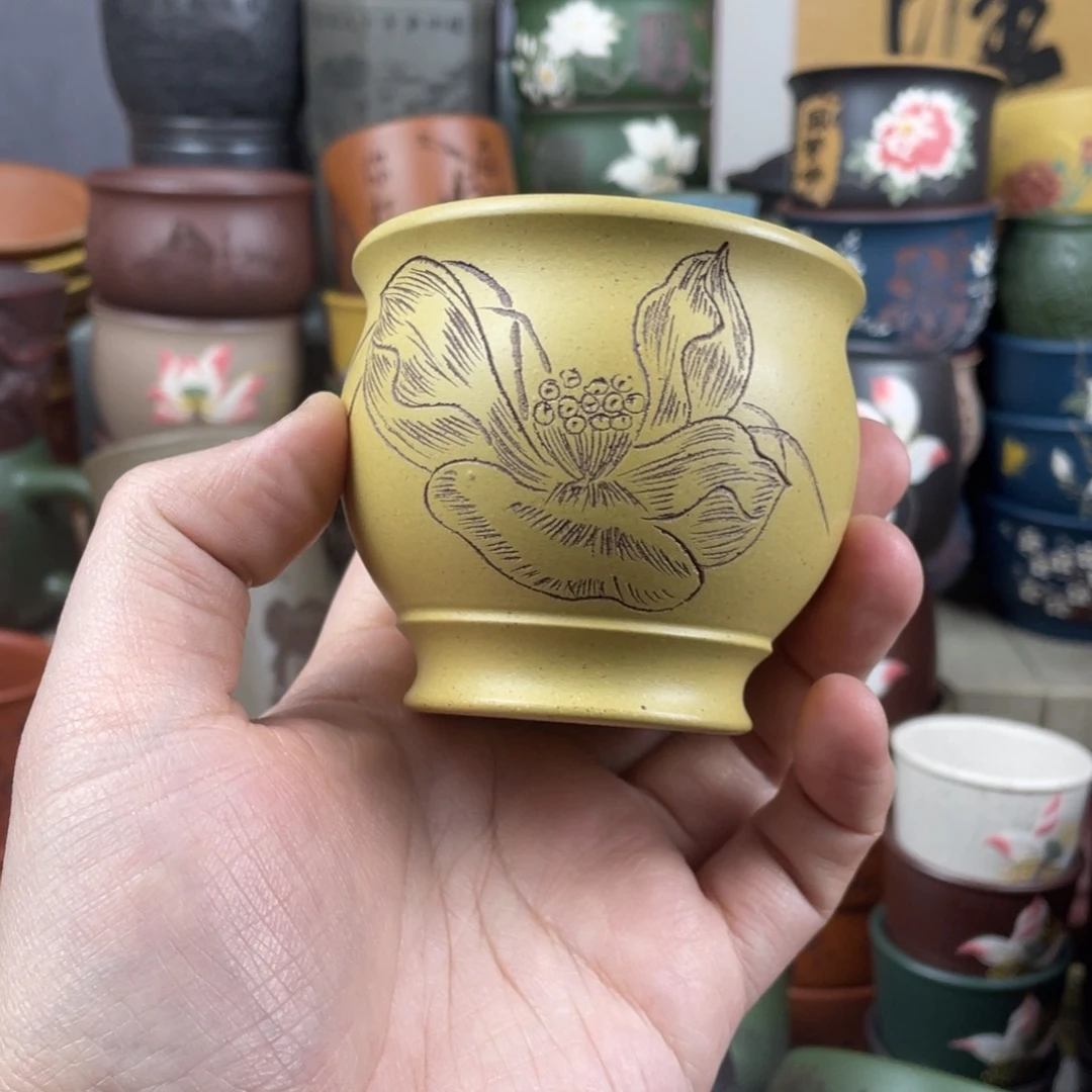 紫砂茶杯紫砂茶杯