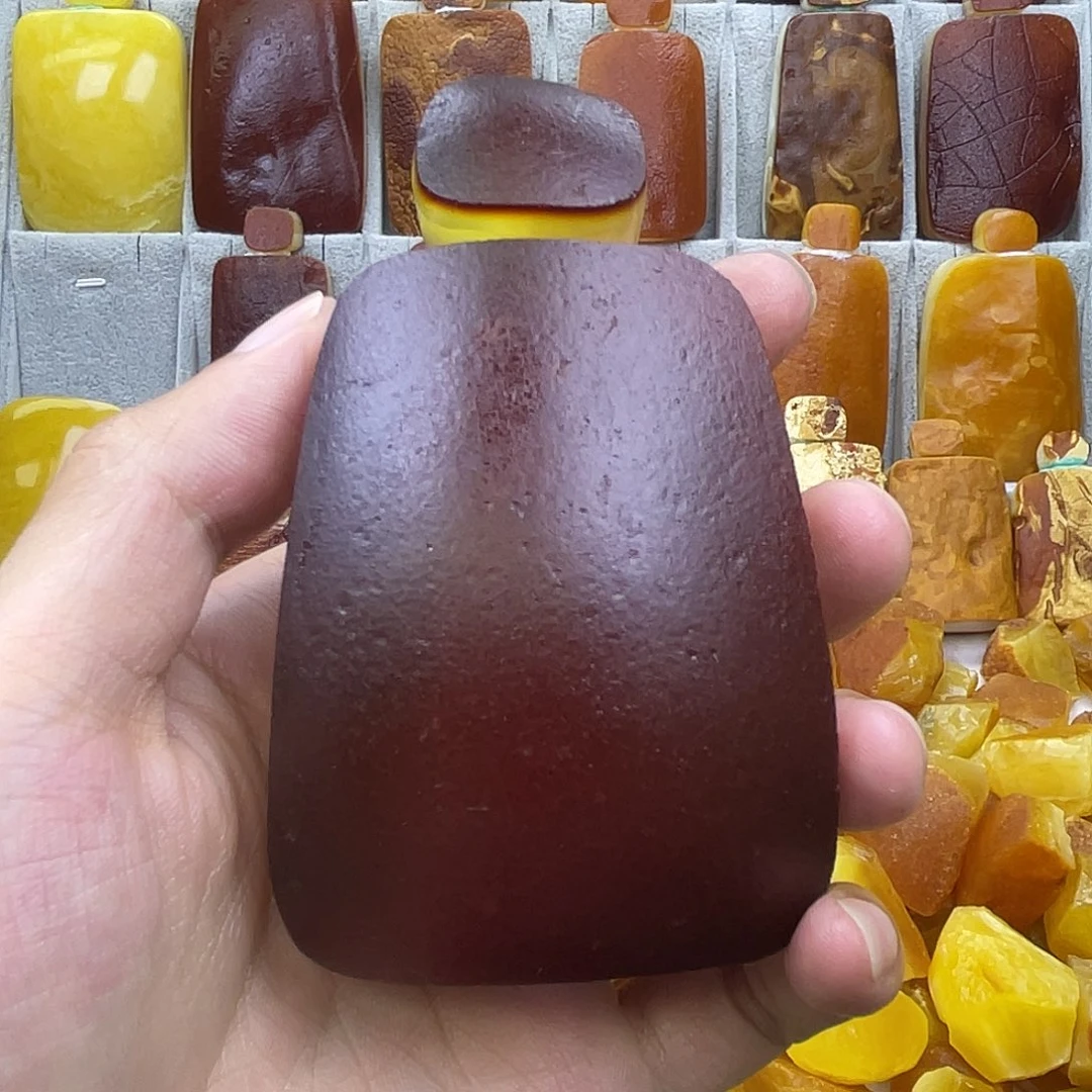 风***扬未镶嵌定制琥珀牌子