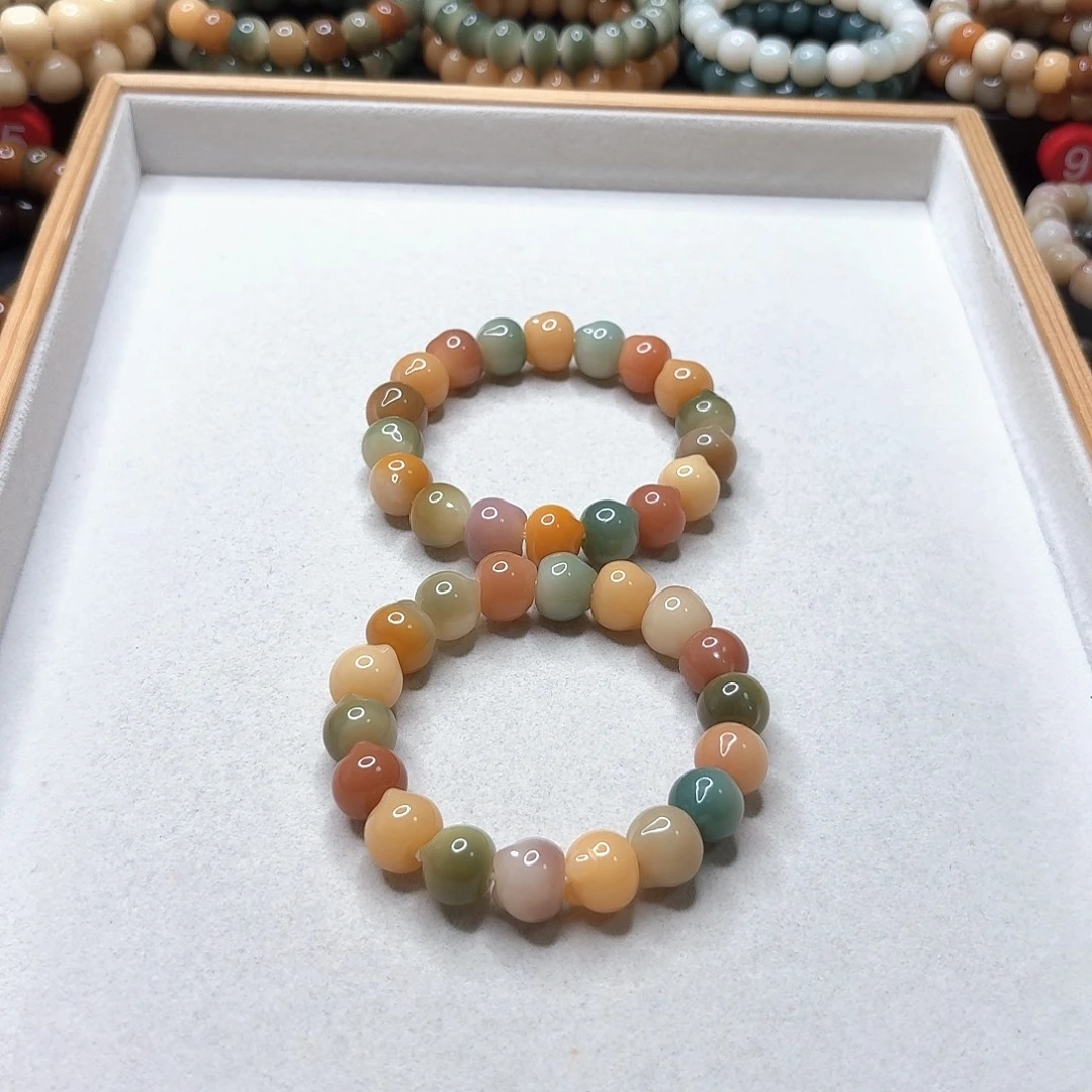 鱼***水手串菩提根/象牙果已加备用珠