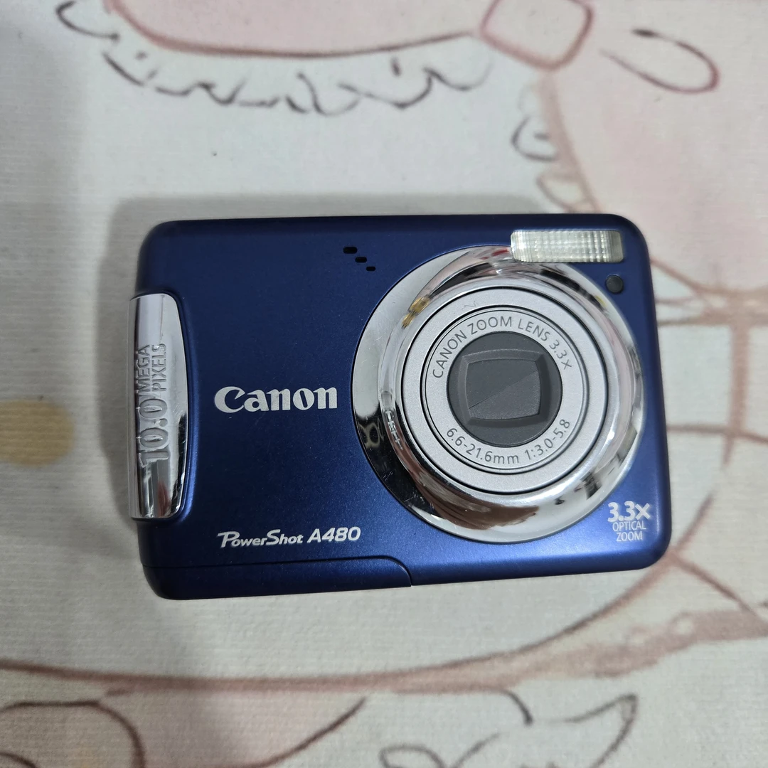9新 Canon/佳能 A480多滤镜1000万像素3x光学变焦自备5号电池