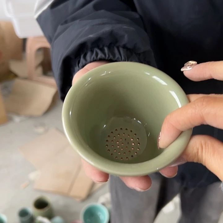 小米茶器龙泉青瓷