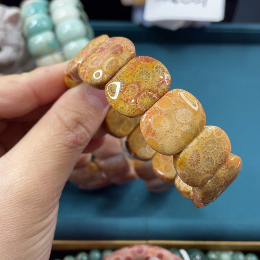 未镶嵌手镯硅化玉