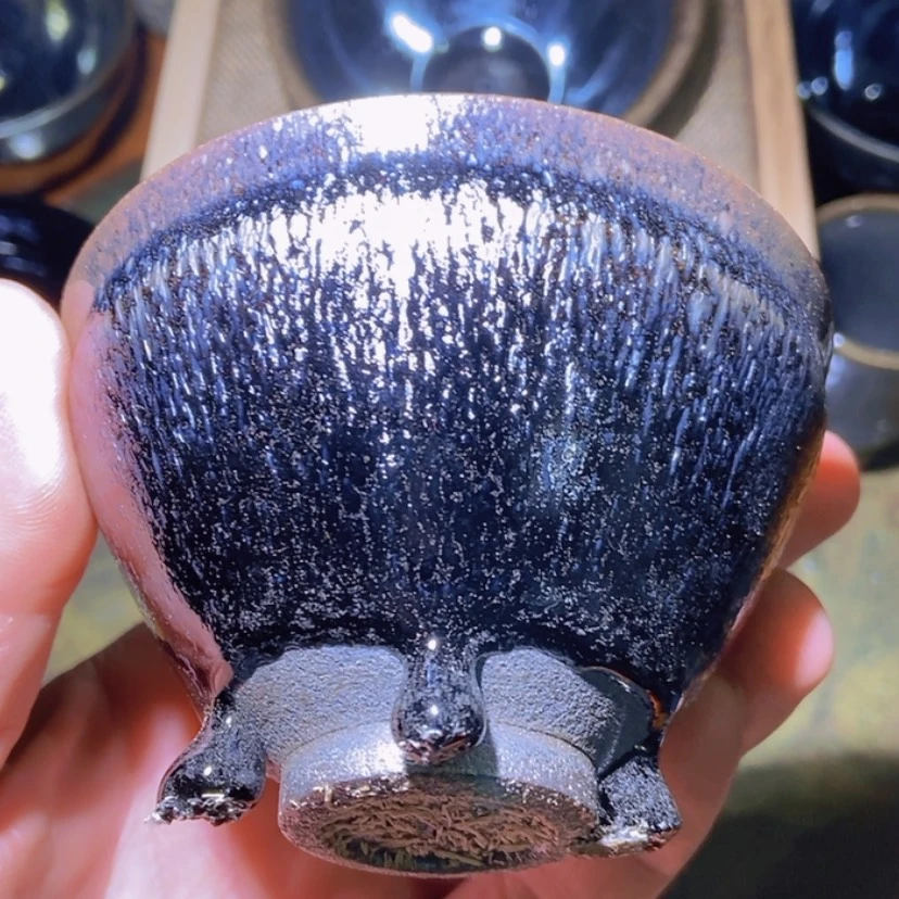 【闪购商品】茶盏原矿原釉龙窑柴烧