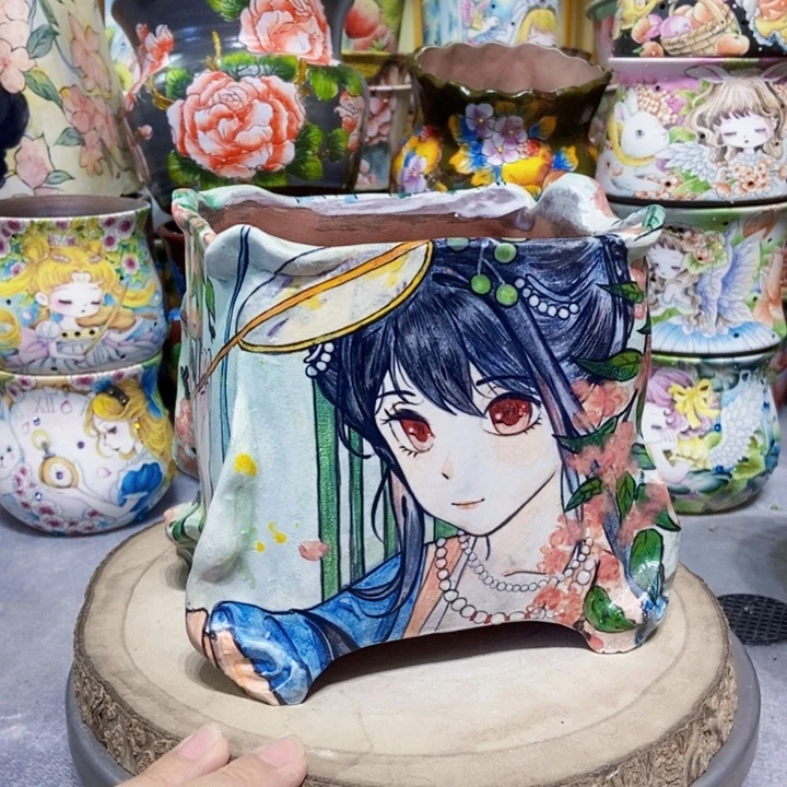 景德镇艺术手绘作品