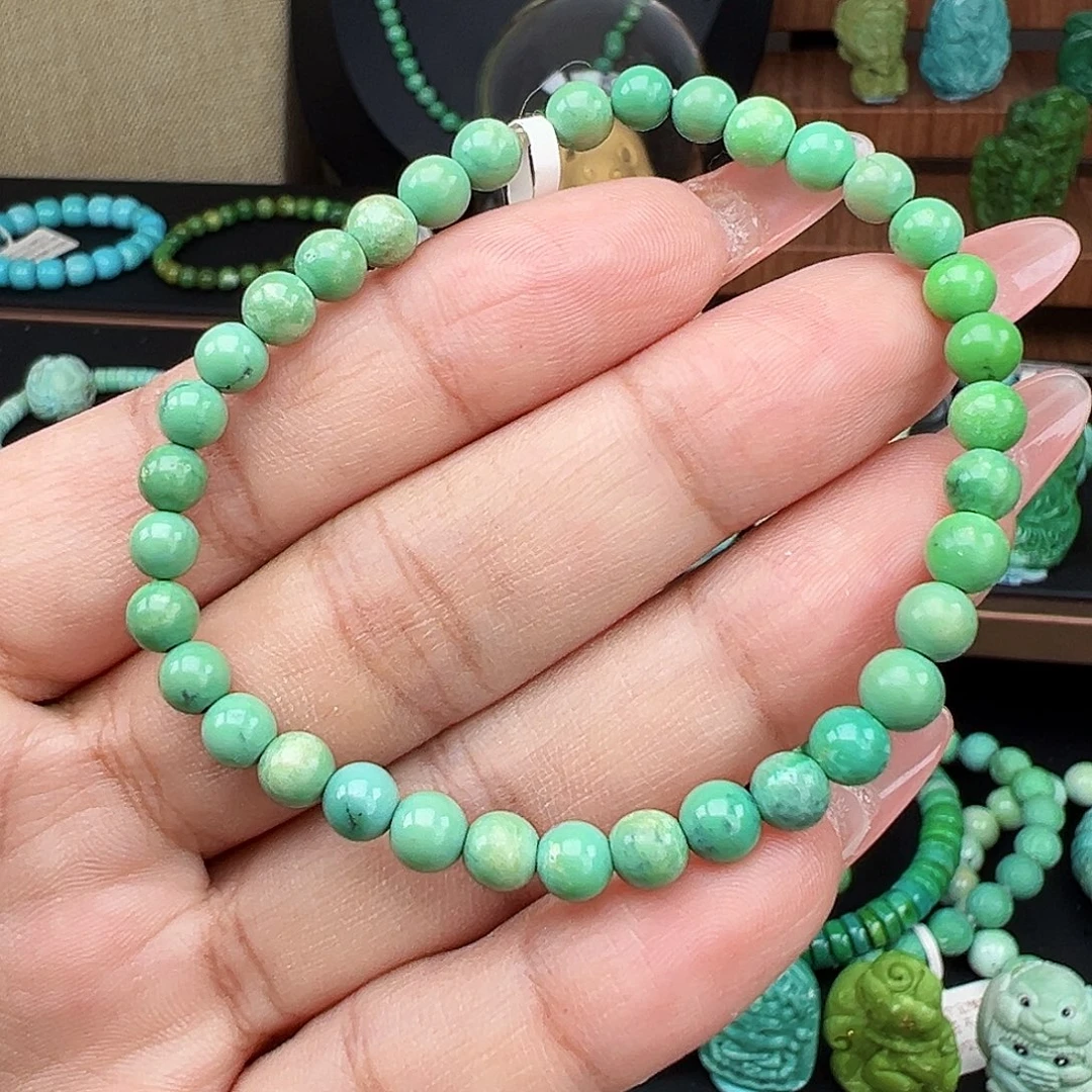 未镶嵌绿松石绿松石主播璐璐