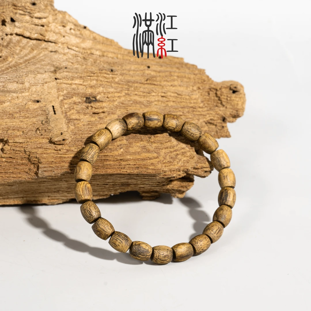 【黎峒香】海南沉香/直切卡7桶珠单圈/BD1