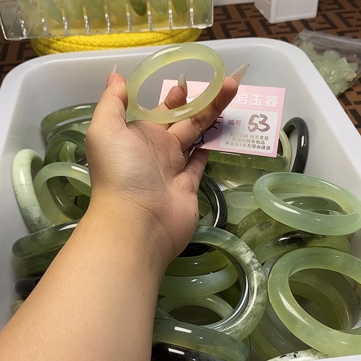 蛇纹石玉合金手镯