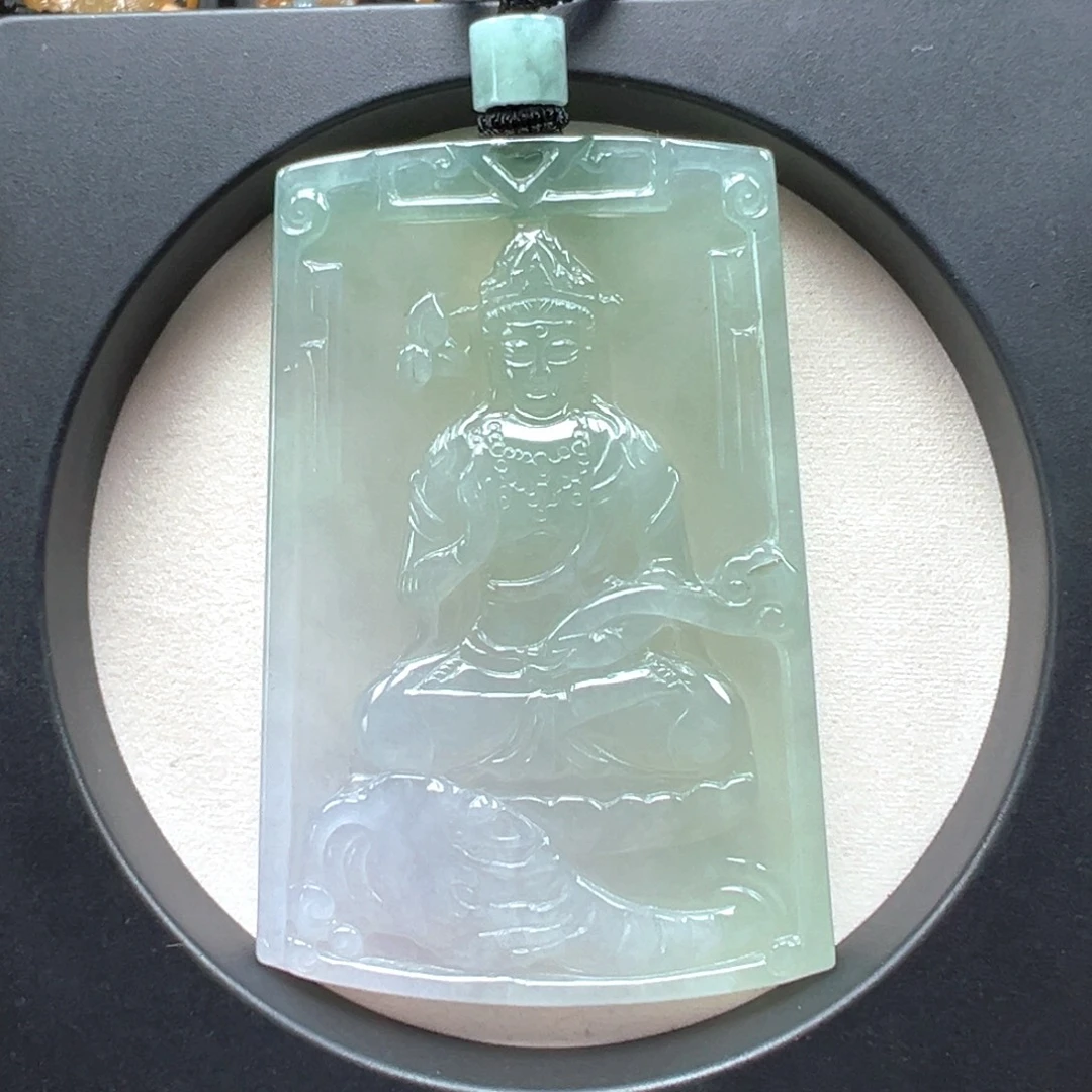 颈饰未镶嵌翡翠普贤