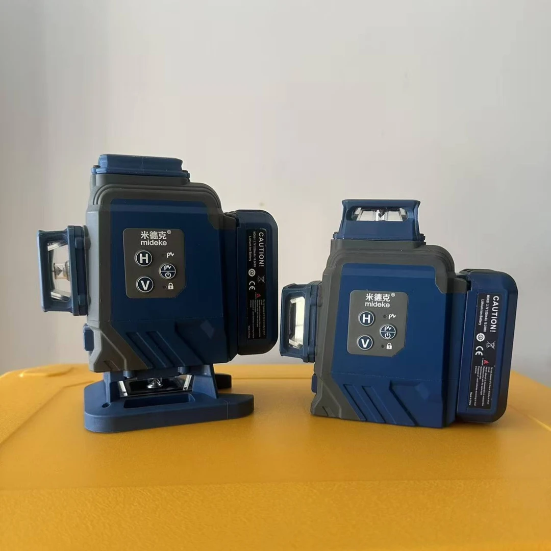米德克12线水平仪，墙地通用自动调平，砌墙吊顶贴墙砖，地砖