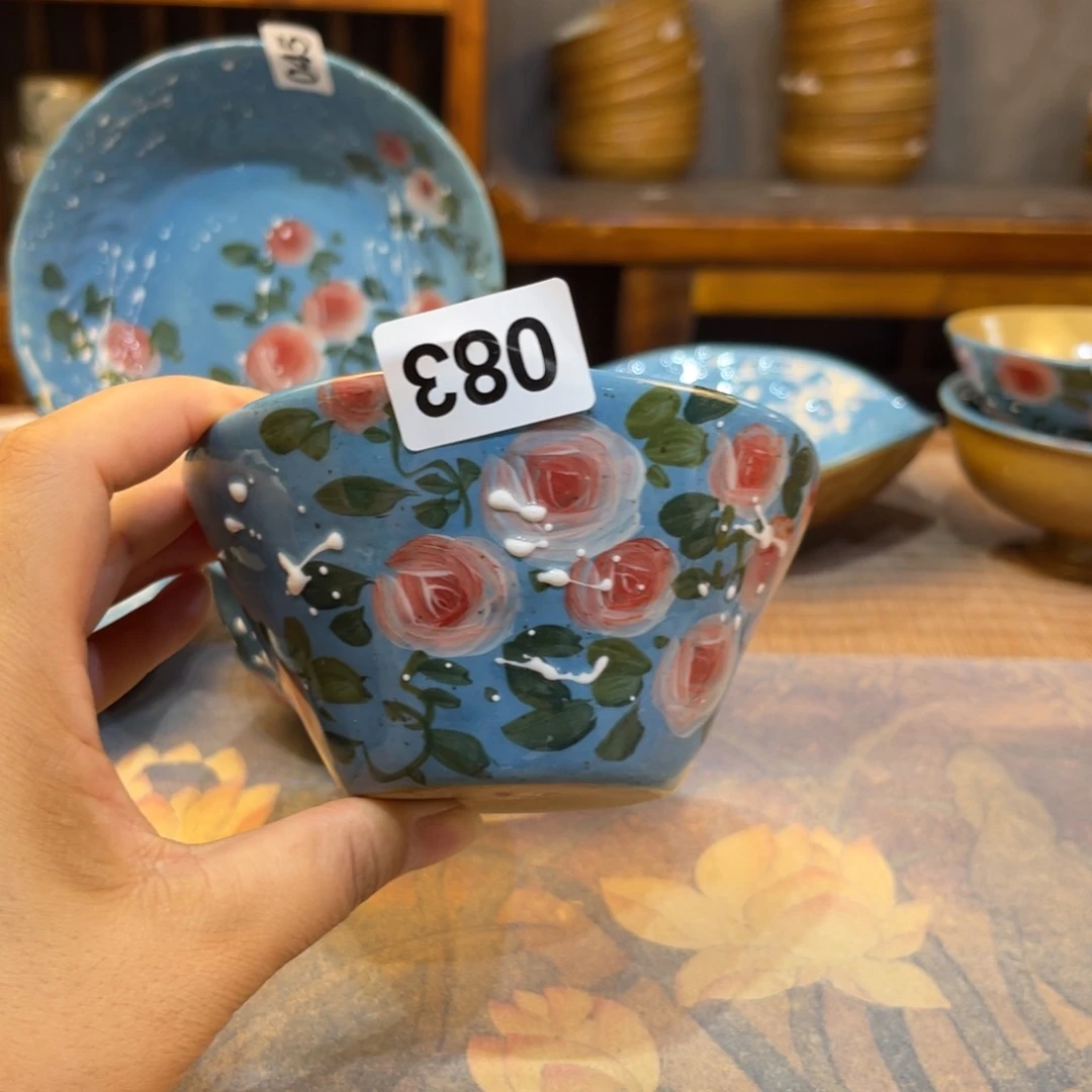 瓷片小**呀景德镇手工工艺