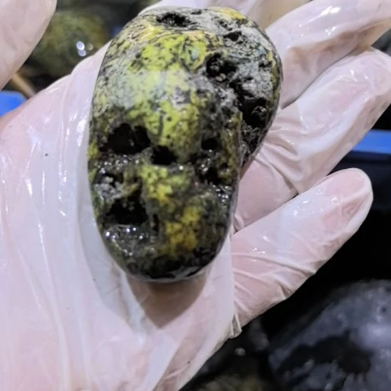 东***宏有机玻璃藏玉药王石原石