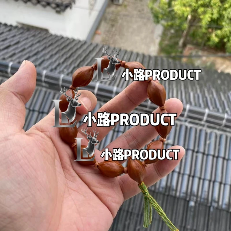 【生命之源】逼真写实 苏工纯手工雕刻 小籽铁核手串