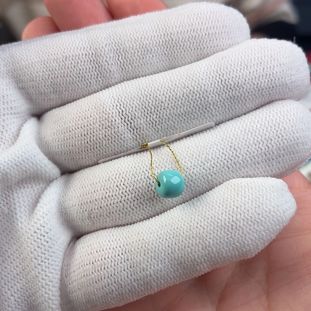 绿松石未镶嵌配饰6+mm