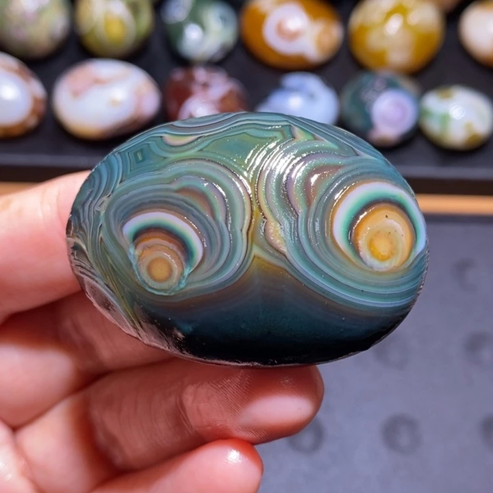 未镶嵌玛瑙/玉髓珠宝半成品49