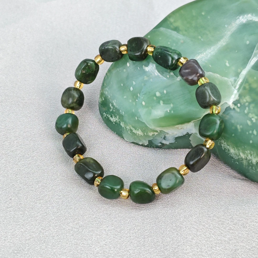 七夕节特惠  时尚碧玉随形手串/HGQ-BYSC-169（多样性发货）