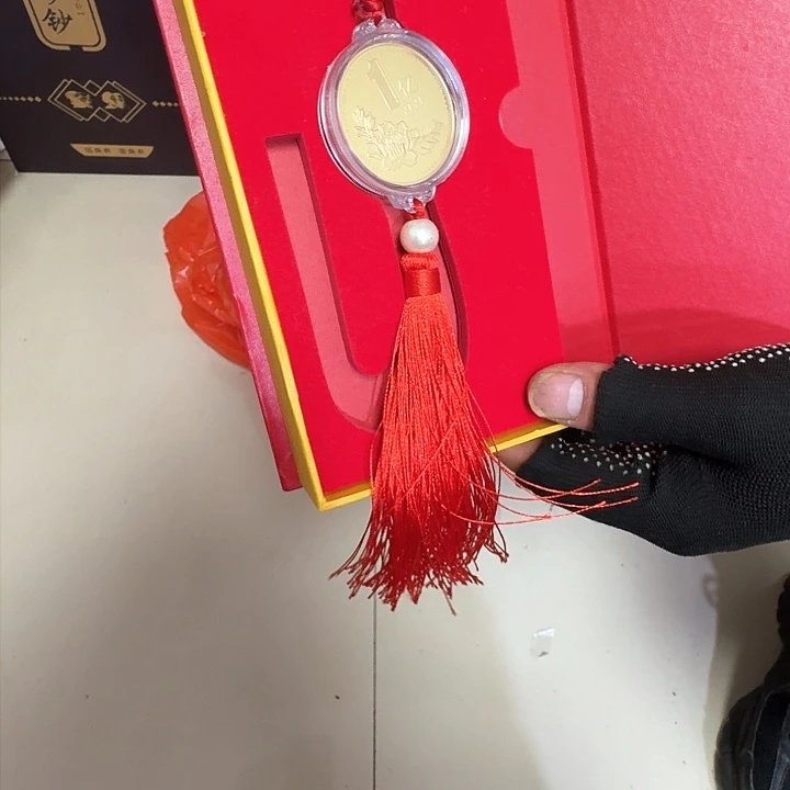 其他普通金属纪念章一个