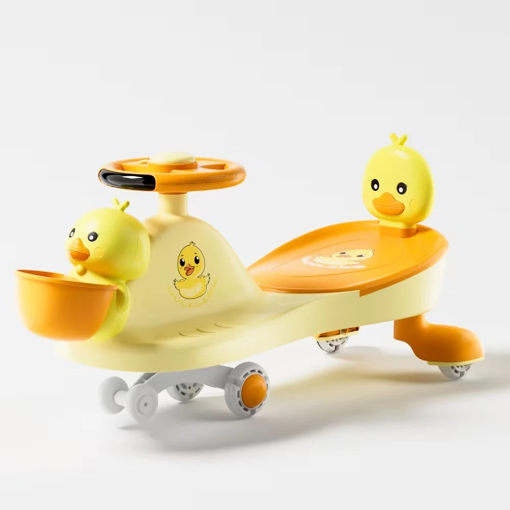 迈若斯1 - 9岁扭扭车大人可坐防侧翻轮摇摆溜溜玩具车