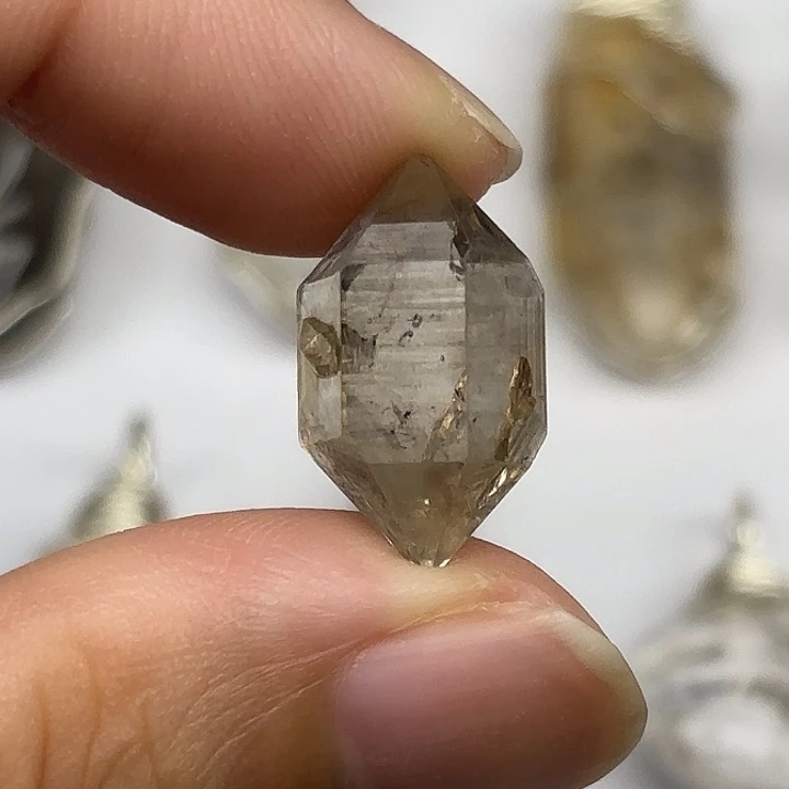 未镶嵌颈饰水晶茶闪灵钻20mm