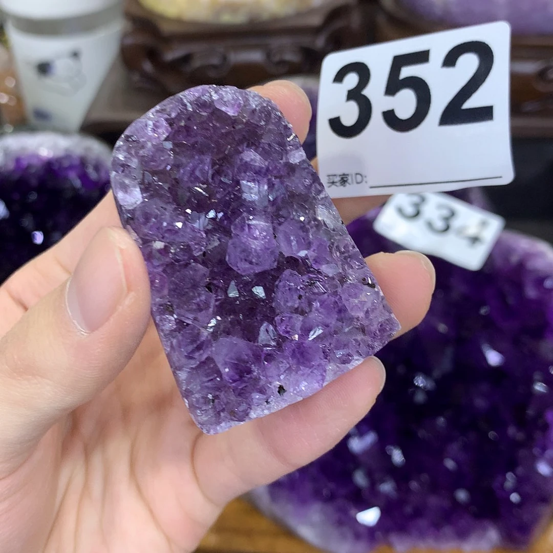 紫晶珠宝半成品未镶嵌352