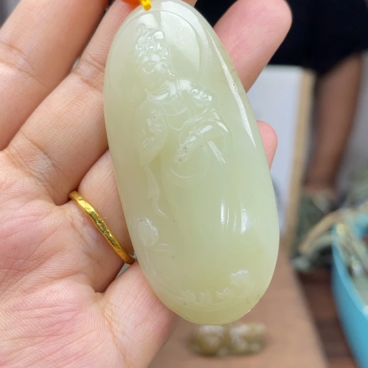 颈饰未镶嵌和田玉