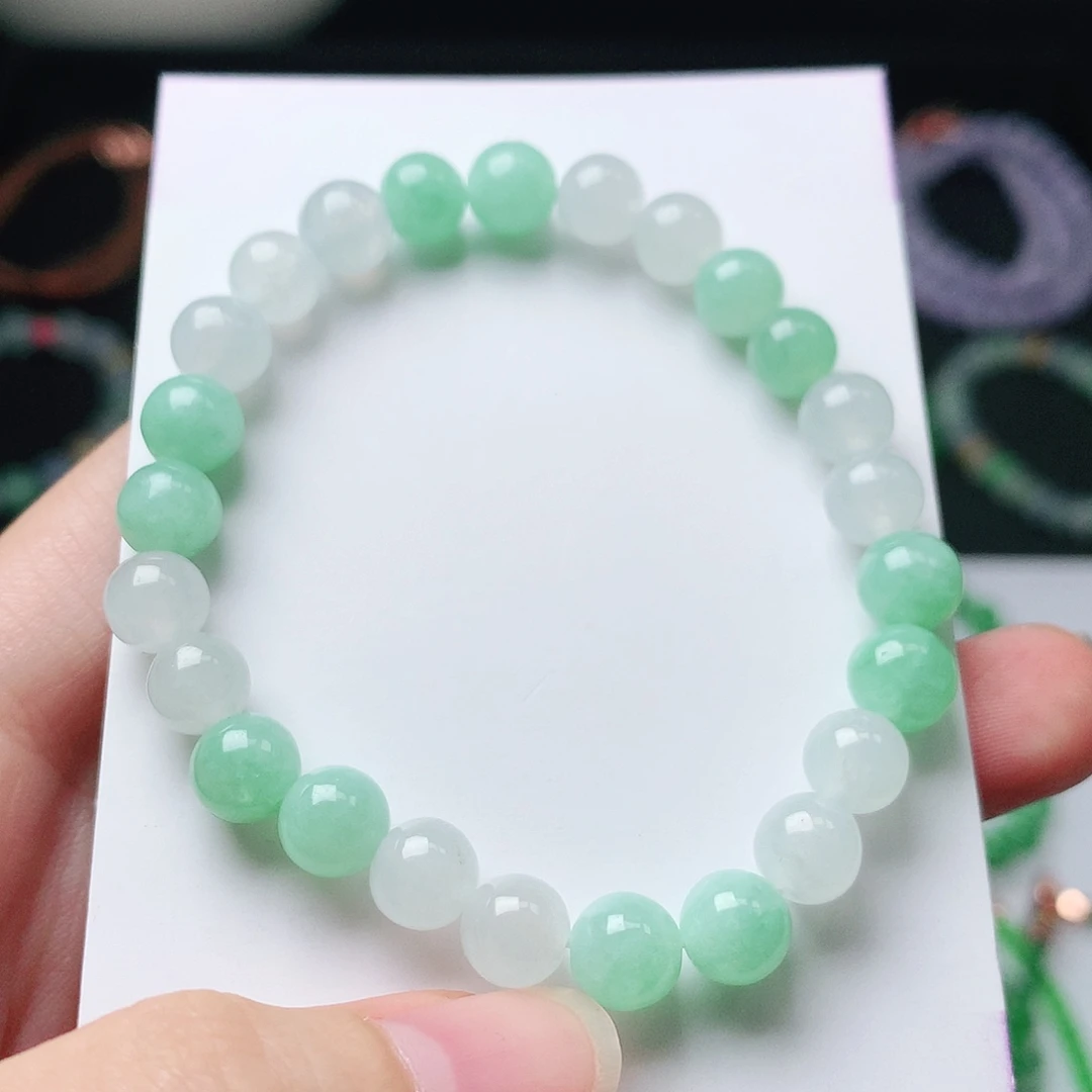 翡翠未镶嵌手链翡翠