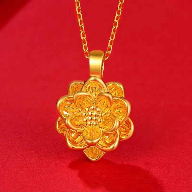 足金999好运连连挂坠（不含链）