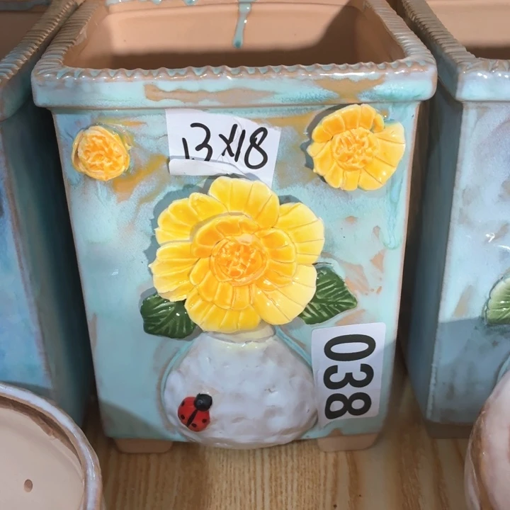 多肉花盆满15包邮