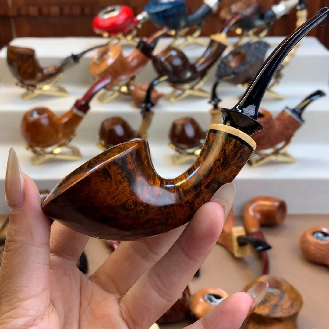 诸***郎高品质石楠木烟斗