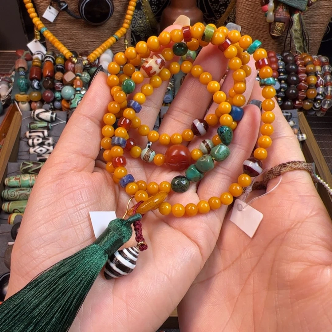 玛瑙/玉髓未镶嵌项链