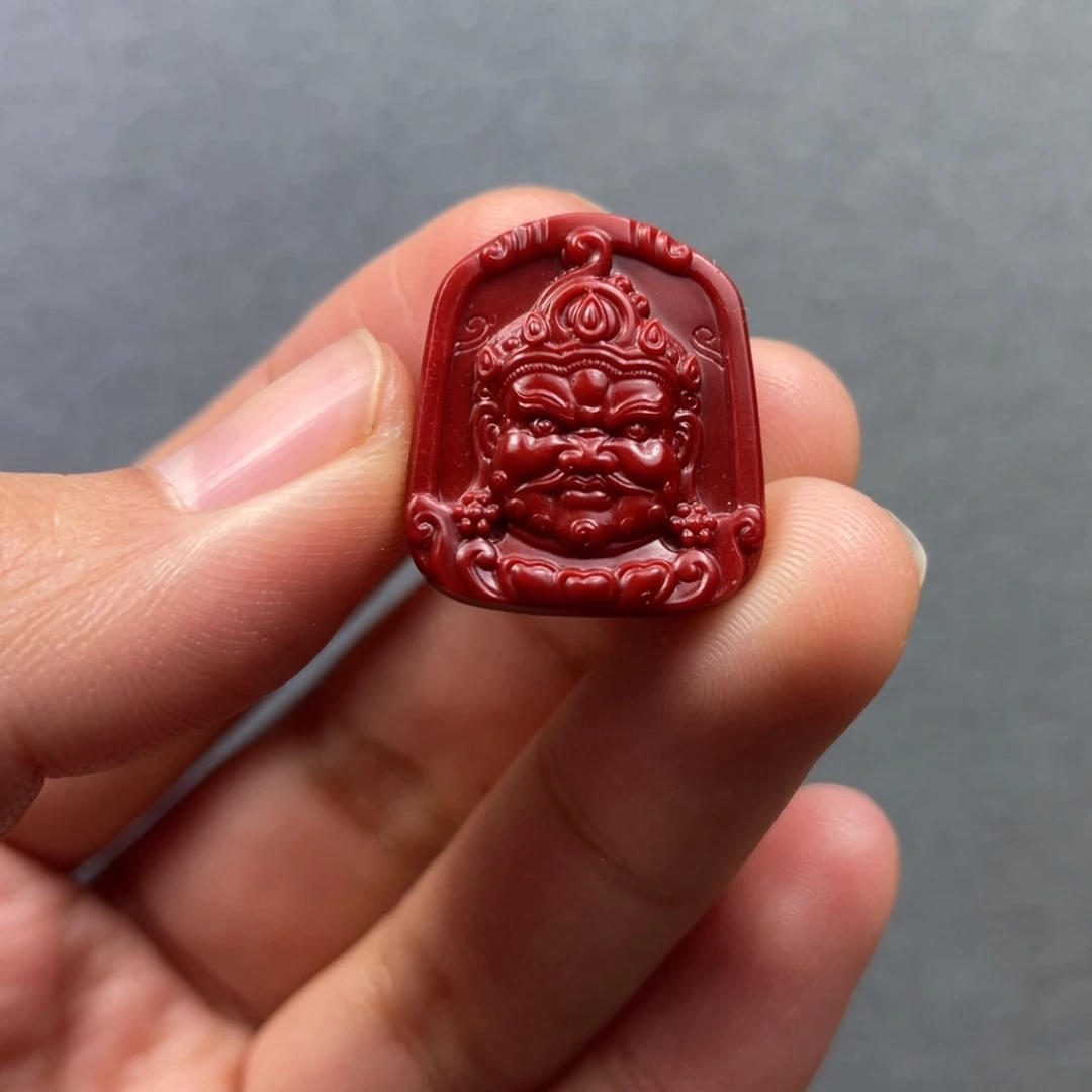 南红玛瑙未镶嵌配饰黄财神