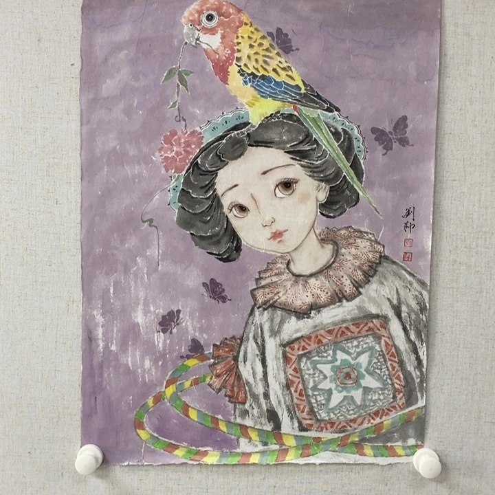 国画亲笔手绘原创
