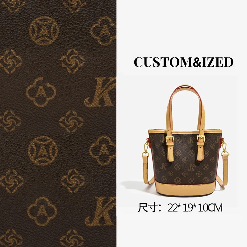 6036杏色通勤风斜挎包小方包潮流女士小包包网红托特包棕色经典