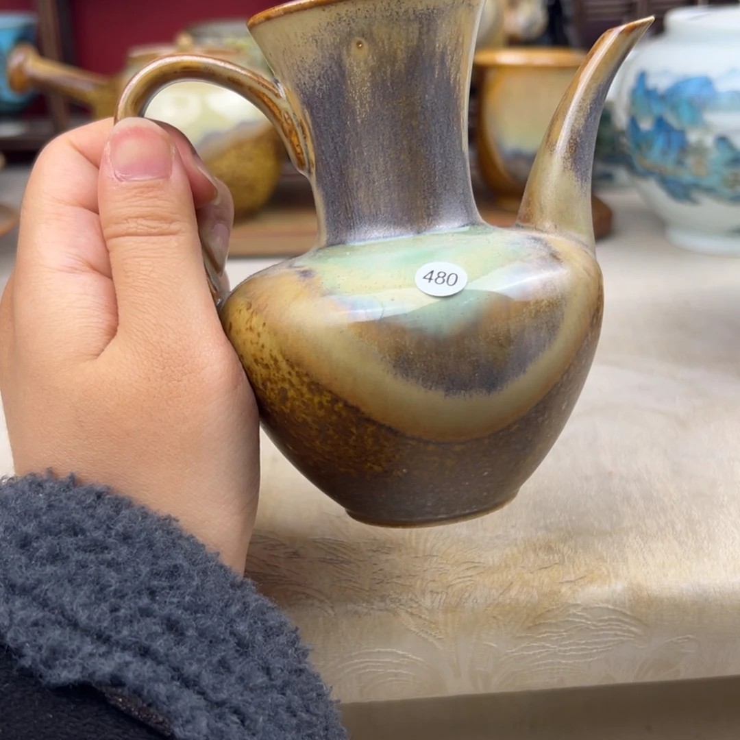 杯纯手工柴烧主人杯